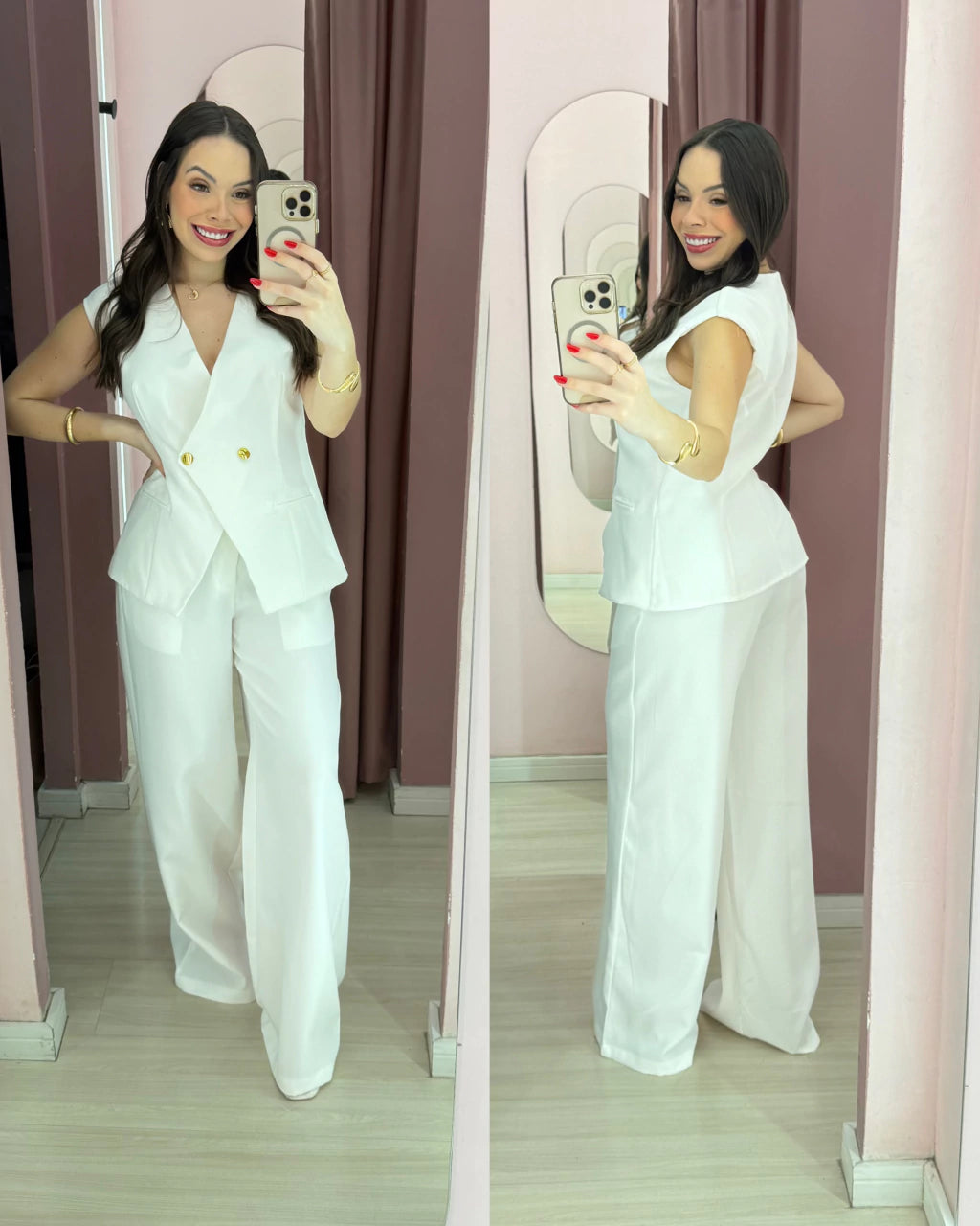 Conjunto Alfaiataria Colete