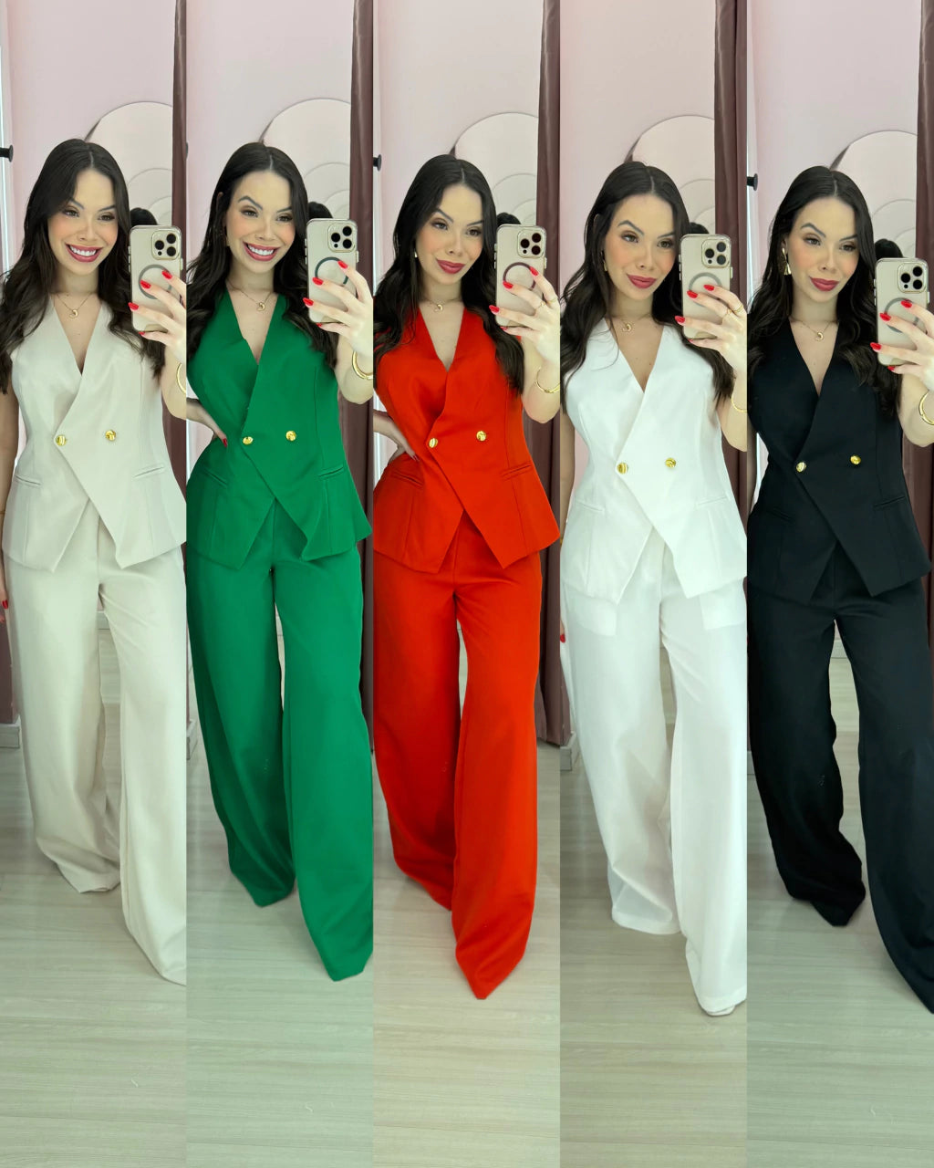 Conjunto Alfaiataria Colete