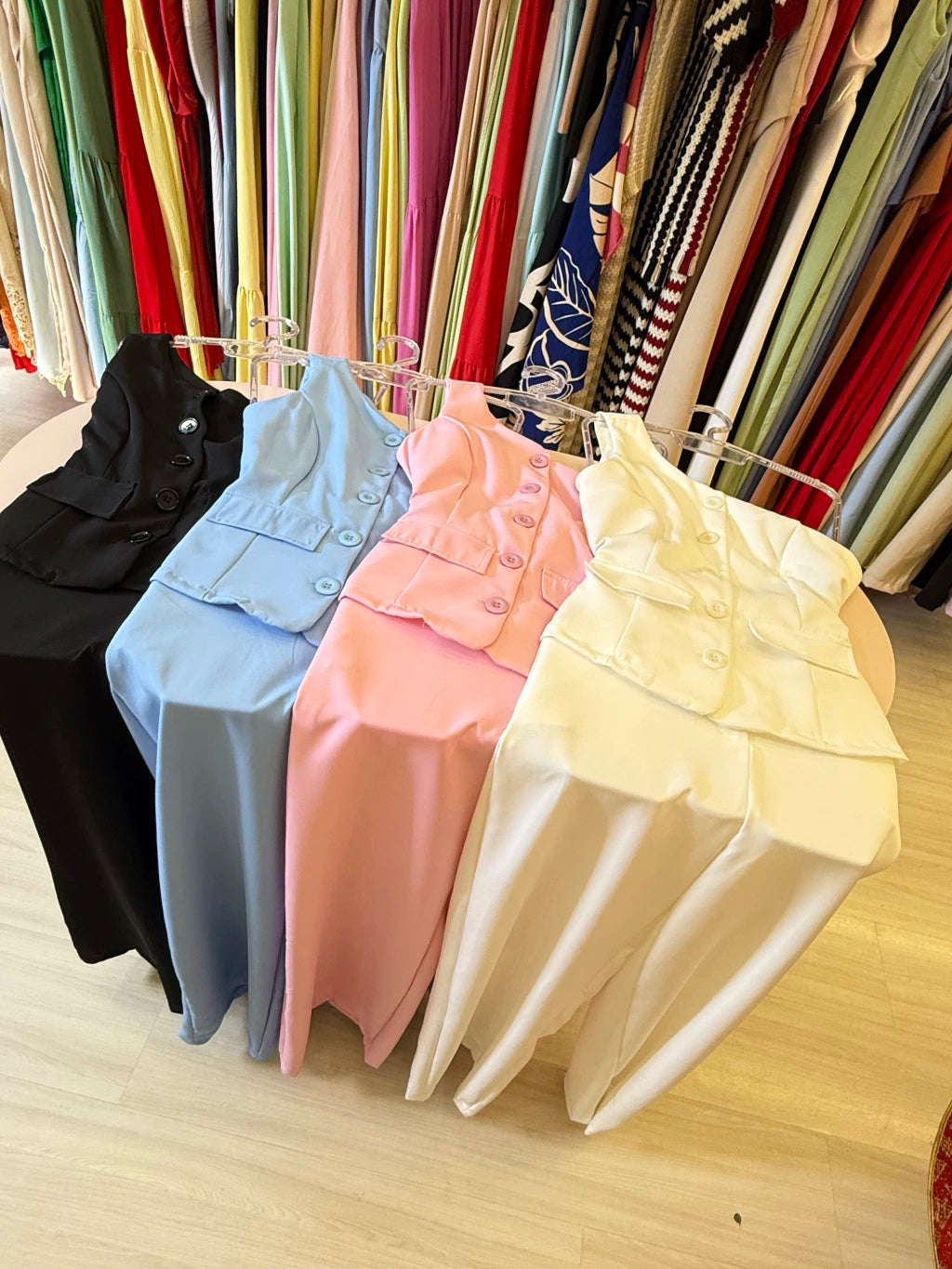 Conjunto Alfaiataria Botões